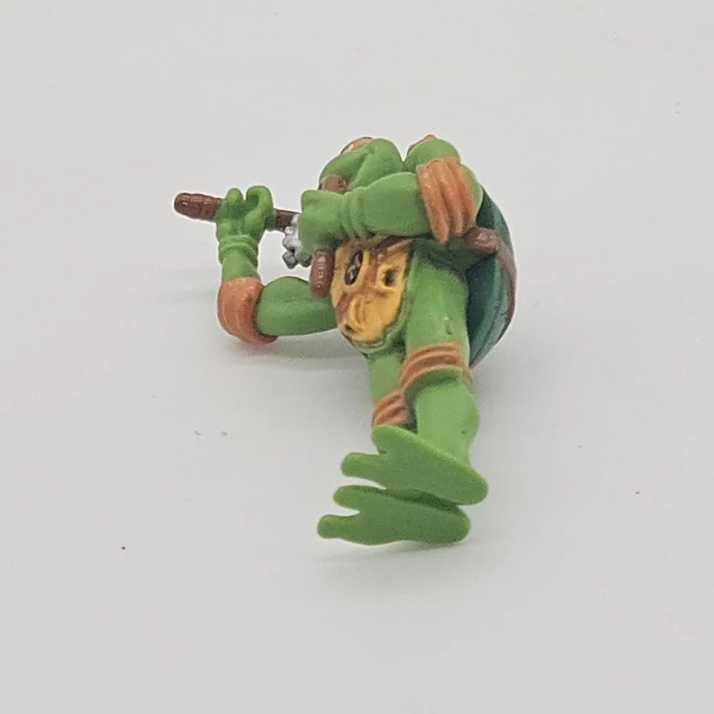 TMNT Michelangelo PVC Figure Keychain 2015 Viacom 2.75